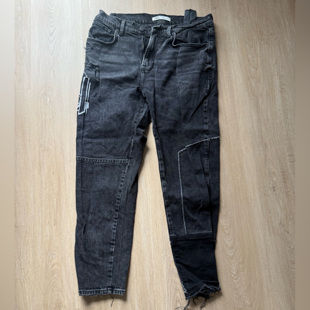 Zara Men's Black Jeans